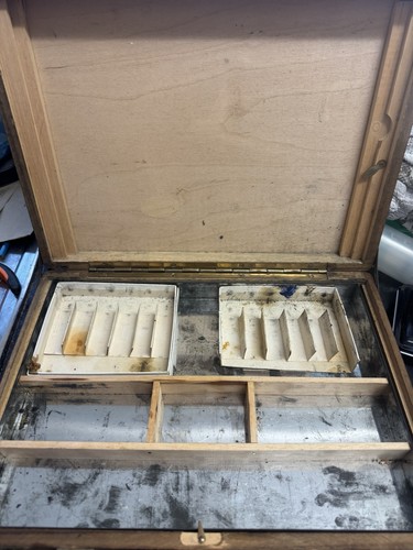 Vintage daler artist paint box - daler,