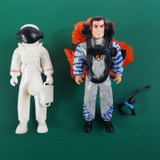Hasbro Action Man Vintage 1997 Astronaut and Paratrooper VG 1