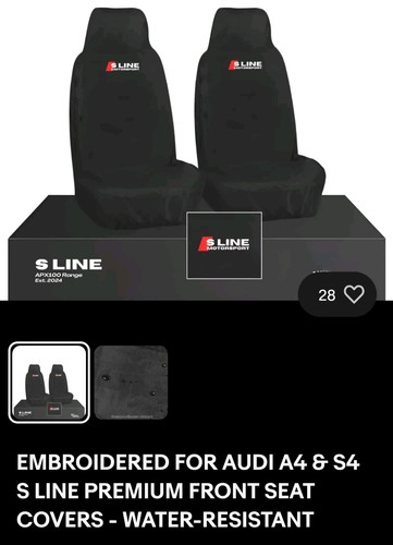 Embroidered for audi s4 s - for,