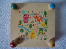 New Wooden Flower Press Woodland Adventure Animal Characters16cm Square