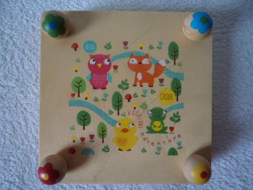New wooden flower - flower, press