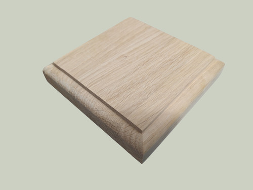 Newel post cap solid oak - post,