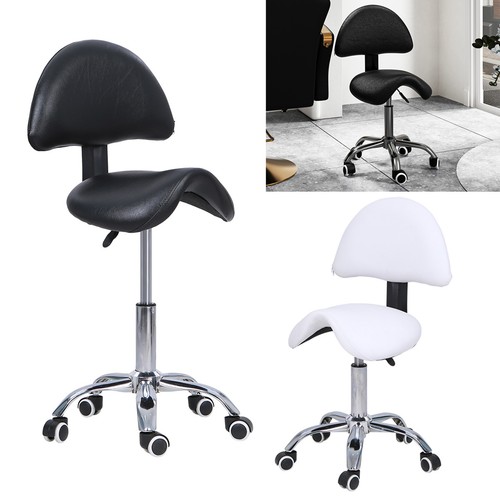 Adjustable saddle swivel salon - swivel,