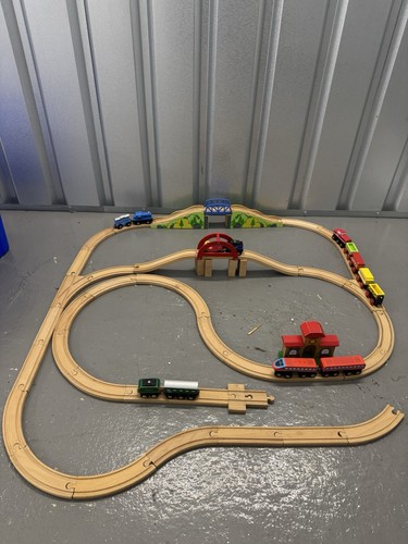 Brio wooden train - brio, set