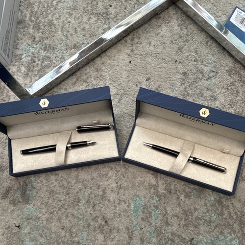 Waterman hemisphere black pen - waterman,