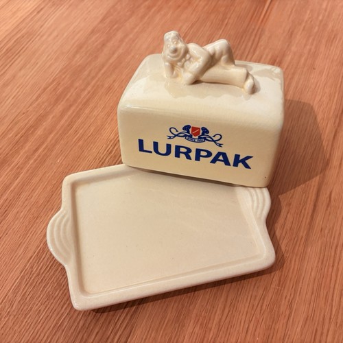 Vintage lurpak ceramic butter - lurpak,