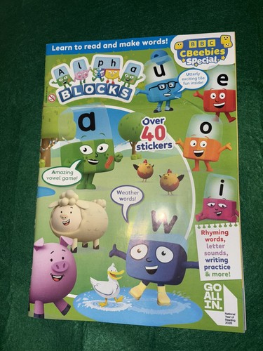 Alphablocks magazine cbeebies - alphablocks,