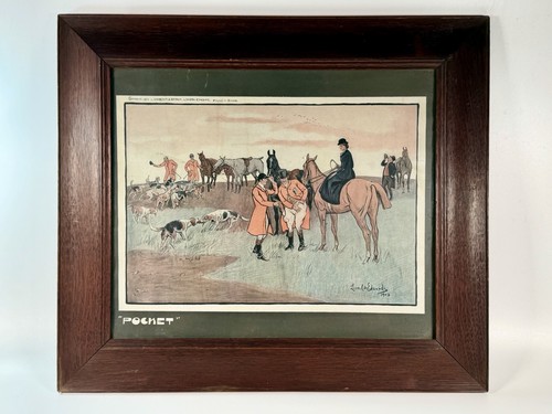 Antique lionel edwards fox - lionel,