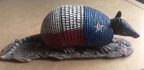 Texas armadillo figurine - texas,