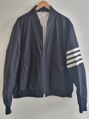 Thom browne bar strip navy - strip,