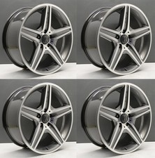 MERCEDES CLS C219 AMG63 18" ALLOYS WHEELS RIMS 8.5J 9.5J A2194011702 GENUINE X4