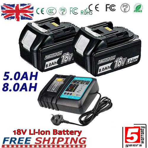 2pack battery for - makita, 18v
