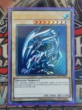 Blue Eyes White Dragon LCKC-EN001 Ultra Rare NM UNL Ed SDK Art Yugioh