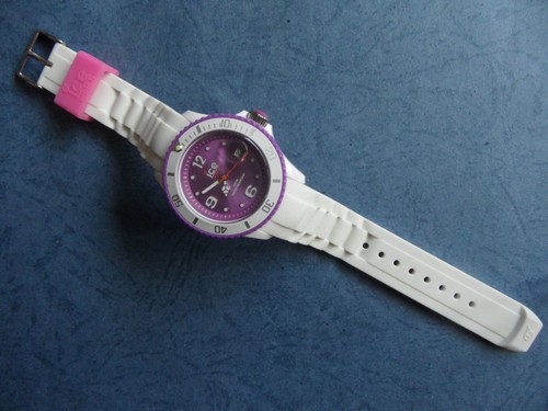 Ice date watch white - date,