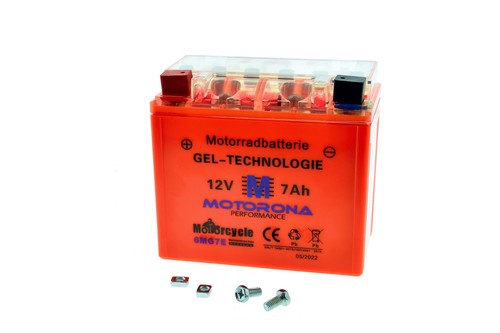 Battery 12v 7ah gel - 12v, mz