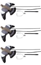 3 x Ultimate Flying Pigeon Decoy + Bouncer Pigeon Shooting Decoying Terminator  