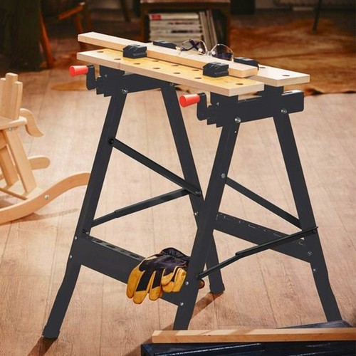 Folding workbench saw horse - saw,