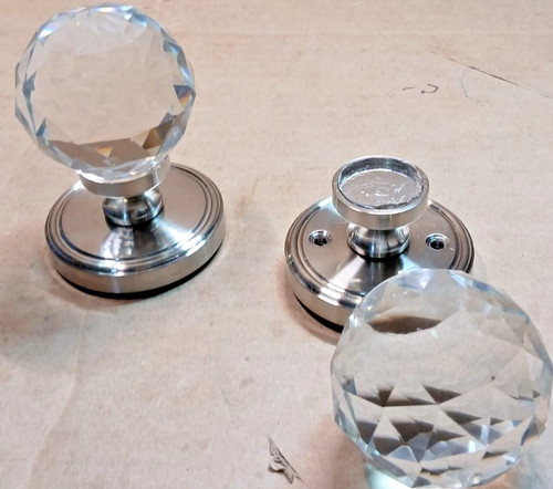 Crystal door knobs - crystal,