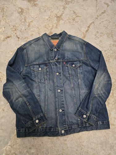Levi denim jacket mens - denim, size