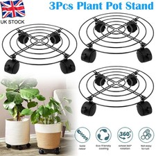 3 x 10.6" Metal Plant Pot