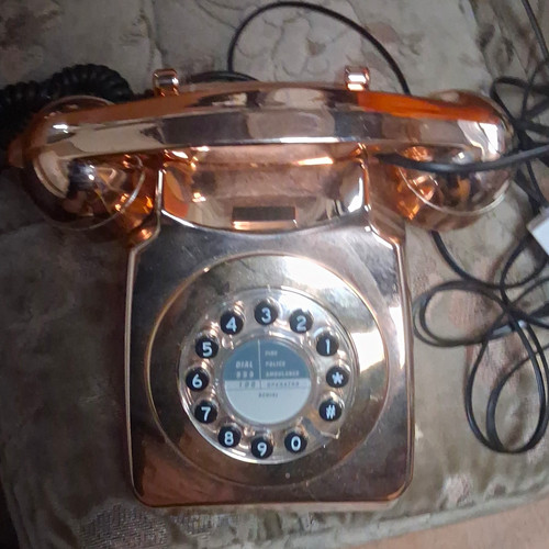 746 phone rotary dial - rotary, corded