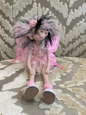 OOAK Pink and Black Polymer