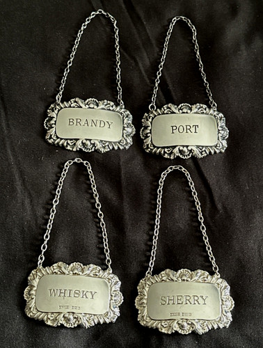 Set silver decanter - of,