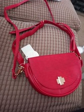 Ladies Red Handbag & Bumbag New Tags Primark New Tag