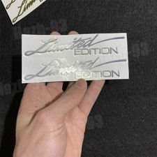 Limited Edition Emblem 3D