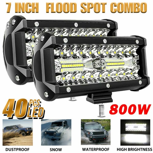7inch 800w led work - 2x,