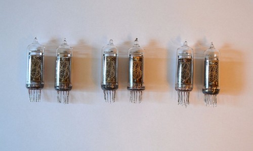 Lot 6pcs nixie tubes - of, in-14