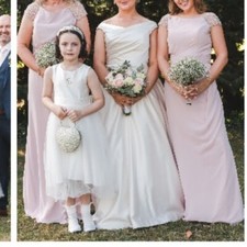 true bride bridesmaid dress