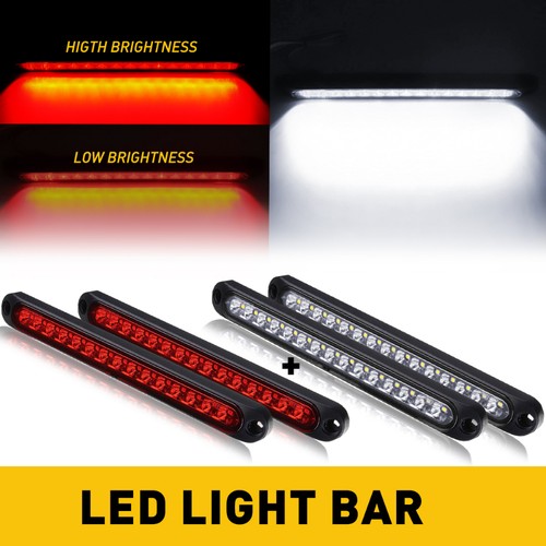 Red white 15led rear - 10'',