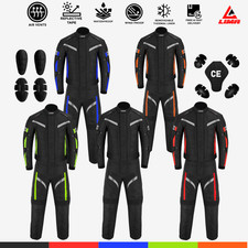 Motorcycle Men Racing Armoured Waterproof Textile Trousers Jacket Motorbike Suit