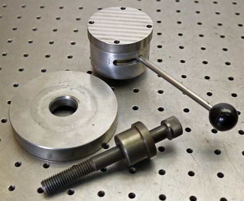 Rotary round magnetic chuck - round,