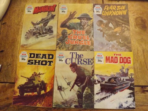 Six war picture - , library