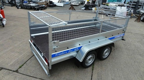 New cage trailer 8x4 double - cage,