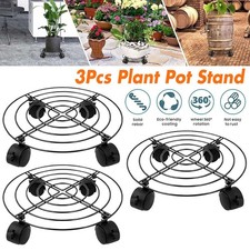 3 Pack Rolling Plant Caddy