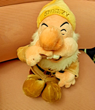 Disney Store Dwarf Sneezy Soft