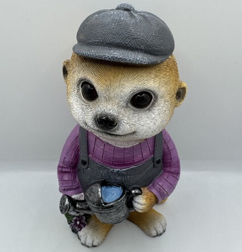 Meerkat garden statue - meerkat,