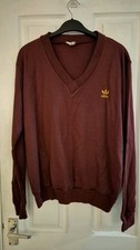 ADIDAS Mens Vintage Sweatshirt, Medium Jumper , fleece feel inside, 