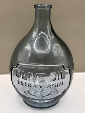 Vintage Style Glass Olive Oil