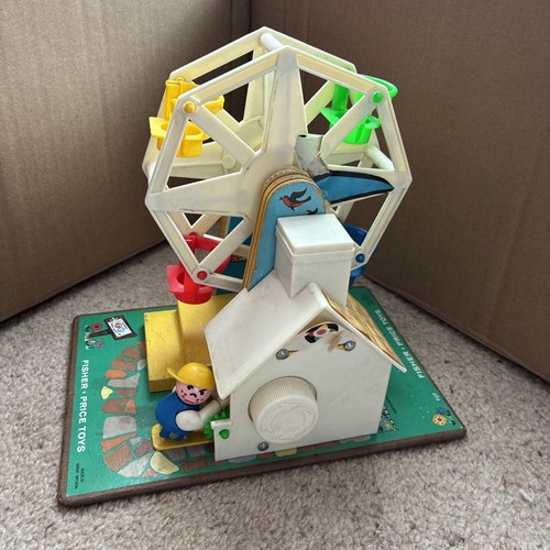 Vintage fisher price ferris - vintage,