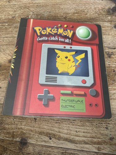 Pokemon vintage binder holds - binder,