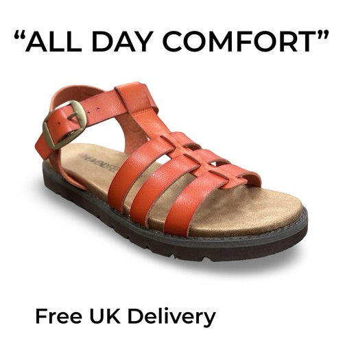 Ladies comfort walking sandals - ladies,