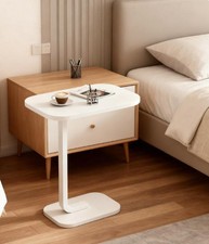 C-Shaped Compact Sofa Side End