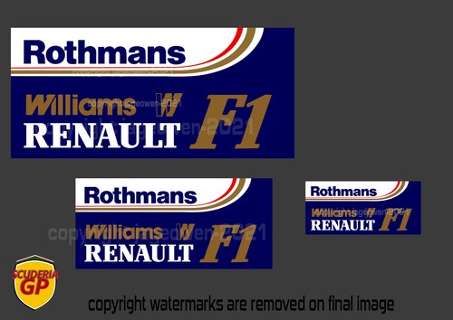 Williams rothmans logo - rothmans,