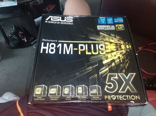 Asus h81m plus lga1150 intel - lga1150,,