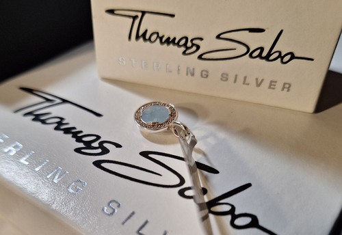 Thomas sabo turquoise round - thomas, cz