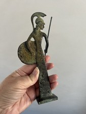 Vintage Oxidised Bronze Athena
